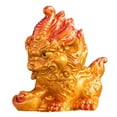 thumbnail image 5 of WASHWEPE 1Pack Kylin Figurine Resin Chinese New Year Decoration Good Luck Symbol Elegant Design Home Table Ornament, 5 of 8