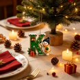 thumbnail image 5 of Yyuenw Christmas Alphabet Ornaments, 3.15"/80mm 2D Acrylic Hanging Pendant Custom Name Xmas Tree Wreath Mantel Decor, 5 of 7