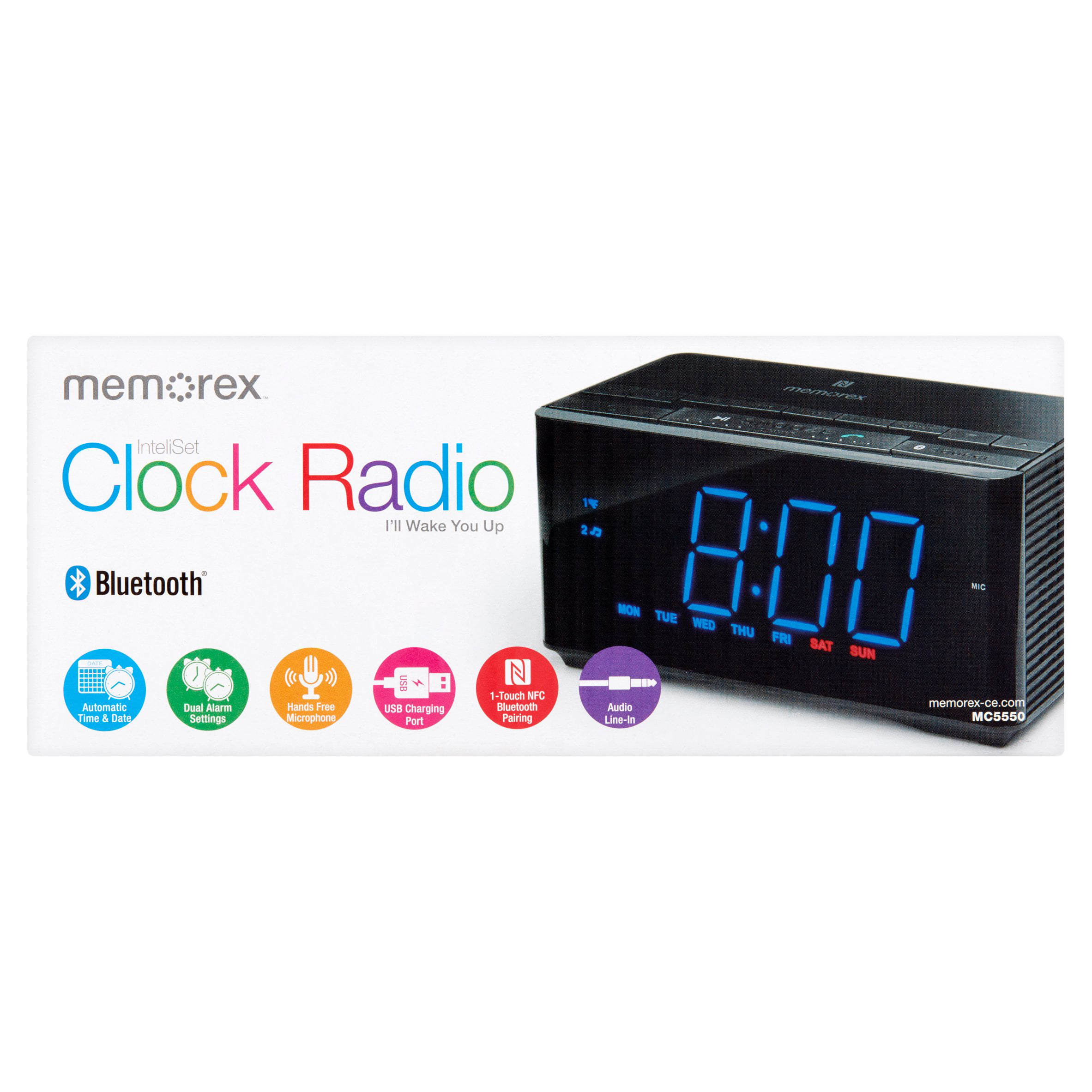 memorex cd radio alarm clock