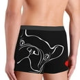 thumbnail image 2 of Haiem French Bulldog Men's Boxer Briefs, Every Day Comfort Stretch Cotton Moisture-Wicking Underwear-X-Large, 2 of 8