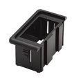 thumbnail image 2 of WhiteCap Industries Multi Purpose Switch Mounting Panel S-8051AC Right or Left End Mounted Rocker Switch; Black; Bakelite, 2 of 2