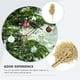thumbnail image 3 of 10 Uds. Hojas artificiales de purpurina, ramas de purpurina para fiesta de Navidad, hojas de árbol decorativas, suministros para festivales, 3 of 5
