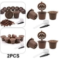 thumbnail image 1 of Filtros Cápsulas Reutilizables Y Recargables para Máquina Nespresso (café) 6 Uds., 1 of 6