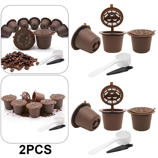 Filtros Cápsulas Reutilizables Y Recargables para Máquina Nespresso (café) 6 Uds.