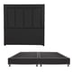thumbnail image 1 of Box Base Cama King Size + Cabecera Davos Negro, 1 of 7