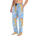 thumbnail image 5 of Seahorse and Bubble Men's Pajama Pants with Pocket Lounge Pants Pajama Sleep Pant Pj Comfortable, 5 of 7