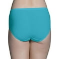 thumbnail image 2 of Fruit of the Loom Women's(Regular & Plus Size)Low Rise Breathable Micro Mesh Briefs Underwear,Assorted 6 Pack,Size 5, 2 of 2