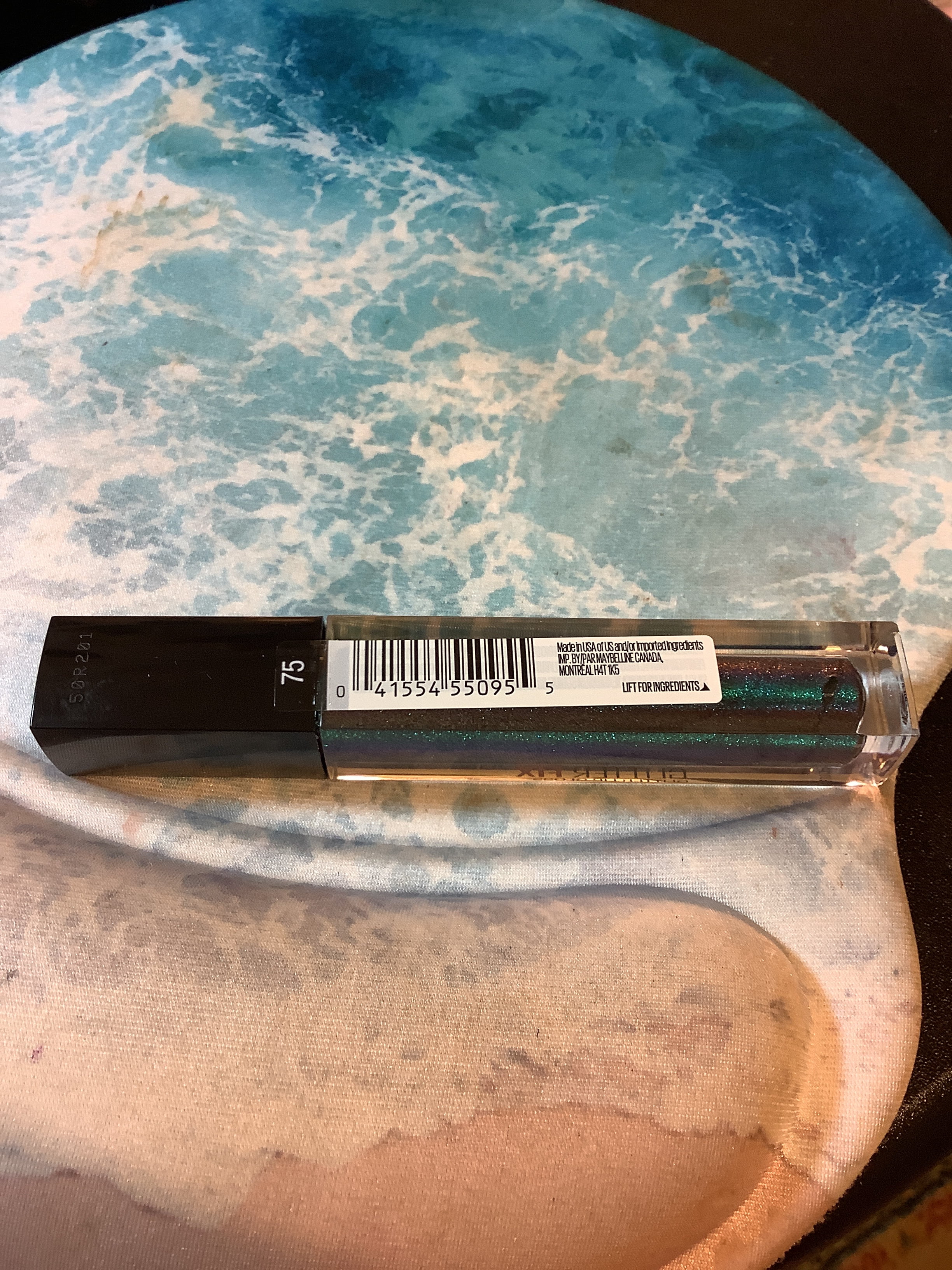 Maybelline Glitter Blast Lipgloss – Farbe 75 Steamy Nights, 5 Ml, Mit Glitzereffekt, Für Tag & Nacht
