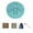 Lake blue, variant on Tongue Drum Portable Rain Drum Hand Pan Drum Percussion Musical Instruments