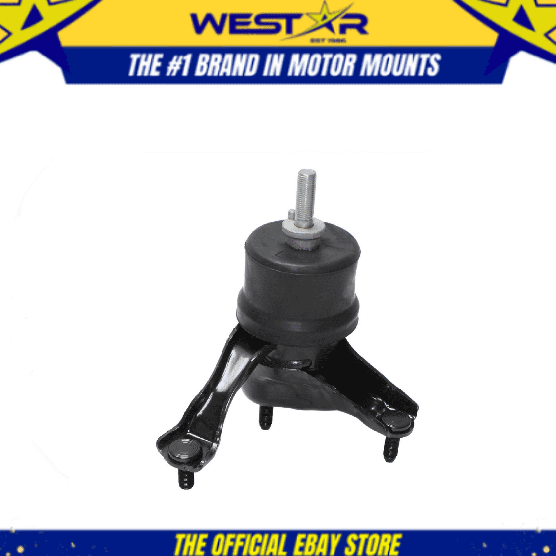 RC Auto Parts 3-Piece Engine & Transmission Mount Set – Fits 1988-1991 Toyota Camry / Lexus ES250 2.5L