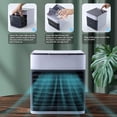 thumbnail image 3 of Aire acondicionado Portátil Ajustable USB Mini Enfriador de aire Luz LED Ventilador de enfriamiento de agua personal Humidificador Inevent HA005860-00B, 3 of 6
