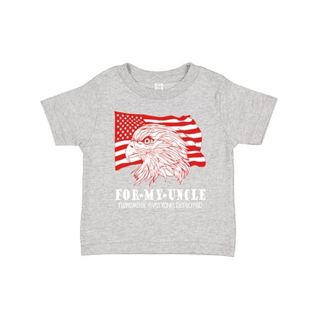 

Inktastic Military Deployment Uncle Gift Toddler Boy or Toddler Girl T-Shirt