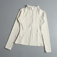 thumbnail image 3 of Nueva ropa de yoga, abrigo para mujer, redondo, elástico alto, suelto, ejercicio, yoga, fitness, manga larga, cuello levantado, tops de yoga, 3 of 6