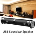 thumbnail image 1 of Sistema de altavoces con barra de sonido 2 en 1 USB PW separable para PC, 1 of 3
