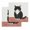 Red, variant on Cute Cats Kitchen Dish Towels for Drying Dishes Set of 2, Modern Abstract Ink Painting Red Striped Waffle Weave Microfiber Hand Tea Bathroom Towels Quick Dry & Absorbent Towel 12x12