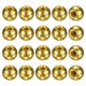 thumbnail image 1 of Juego de 20 perillas de tuerca de bola roscadas, tuerca de bola hembra de acero al carbono M4x9mm para accesorios de iluminación / maquinaria / bricolaje, [Oro electroporético], 1 of 7