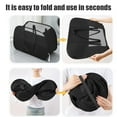 thumbnail image 4 of Iumwxz Foldable Laundry Basket with Shoulder Strap Large Capacity Mesh Dirty Clothes Hamper for Breathable Storage Collapsible Space Saving Design for Bedroom or Dorm Room, 4 of 6