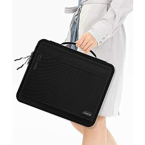 Satree 15.6 Inch Briefcase Shoulder Bag, Laptop Hard Shell Case