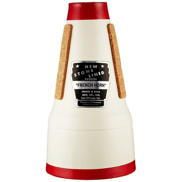 Humes & Berg 121 French Horn Mute, Straight French Horn Mute By Humes