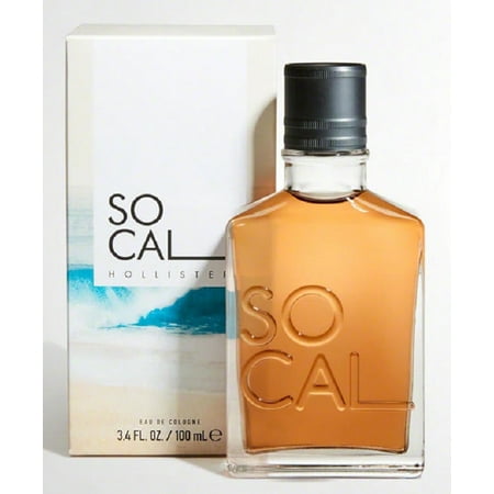 Hollister SoCal ( 2018 ) 3.4 oz / 100 ml Eau de Cologne (EDC) Men Cologne Spray