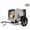Gray, variant on iTeafcom Heavy Duty Pet Bike Trailer, 16" All-Terrain Wheels, Folding Dog Carrier with Universal Hitch