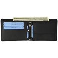 thumbnail image 2 of Moga Handmade Genuine Leather Mens Bifold Wallet with Coin Pouch 91013, 2 of 10