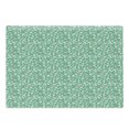 thumbnail image 1 of Cherry Blossom Cutting Board, Downward Sloping Cherry Blossom Petals on a Greenery Background, Decorative Tempered Glass Cutting and Serving Board, Large Size, Rose and Sea Green, by Ambesonne, 1 of 1