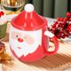 thumbnail image 4 of Taza De Café Taza De Té De Navidad Multifuncional De 450 Ml De Cerámica Para Oficina Para Leche Para Dormitorio Para Sala De Estar ANGGREK Otros, 4 of 8