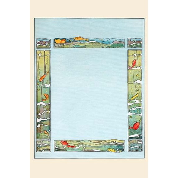 Wynken, Blynken, and Nod- Fine Art Canvas Print (20" x 30")