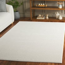 SAFAVIEH Continental Watson Solid Area Rug, Beige/Gray, 5' x 7'