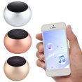 thumbnail image 3 of Bluetooth Music Player, Mini Portable Bluetooth Metal TWS Music Player Solid Color Subwoofer Loudspeaker, 3 of 8