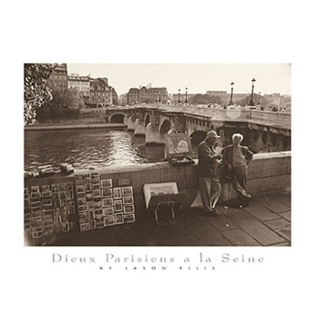 DieuxParisiens a la Seine by Jason Ellis 5x7