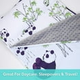 thumbnail image 4 of JumpOff Jo Standard Toddler Nap Mat Sleeping Bag for Preschool, 43 x 21 in - Playful Panda, 4 of 5