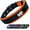Orange, variant on BLACK RHINO Comfort Dog Collar Ultra Soft Neoprene (Xlarge, Green/Bl)