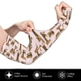 thumbnail image 3 of Balery Leopard Print Cooling Arm Sleeves for Men & Women – Breathable, Moisture-Wicking Arm Sleeves for Women, Men & Kids, 3 of 8