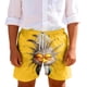 thumbnail image 2 of Pantalones cortos de playa para niños y niñas, de color liso, con estampado bonito, transpirables y con bolsillos, para verano, 2 of 9
