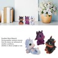 thumbnail image 3 of Baby Dragon Figure, Mini Dragon Figurine Exquisite Craftsmanship Multifunctional  for Garden, 3 of 7