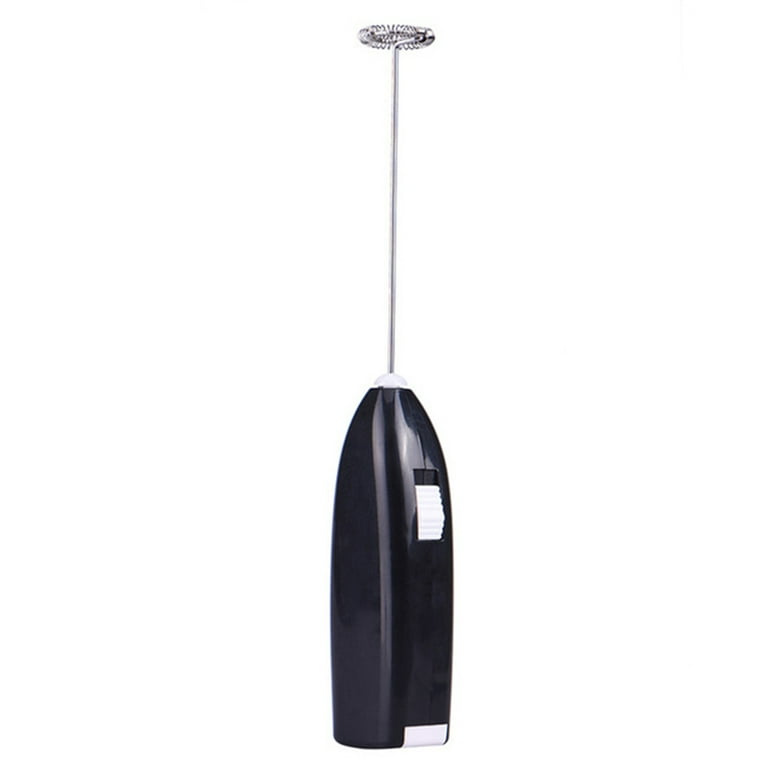Electric Milk Frother Drink Whisk Mixer Stirrer Coffee Eggbeater  Kitchen/Black