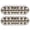 2x White, variant on 6"Oval 24 LED Trailer Stop Turn Tail Reverse Parking Indicator Lights 2x White