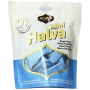 Achva Halva Sugarless Mini Snack Bag, 5.3 Ounce