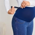 thumbnail image 4 of Maternity Shorts,Women’s Maternity Jeans Over The Belly Pregnancy Clothes for All Seasons Maternity Pants, 4 of 6