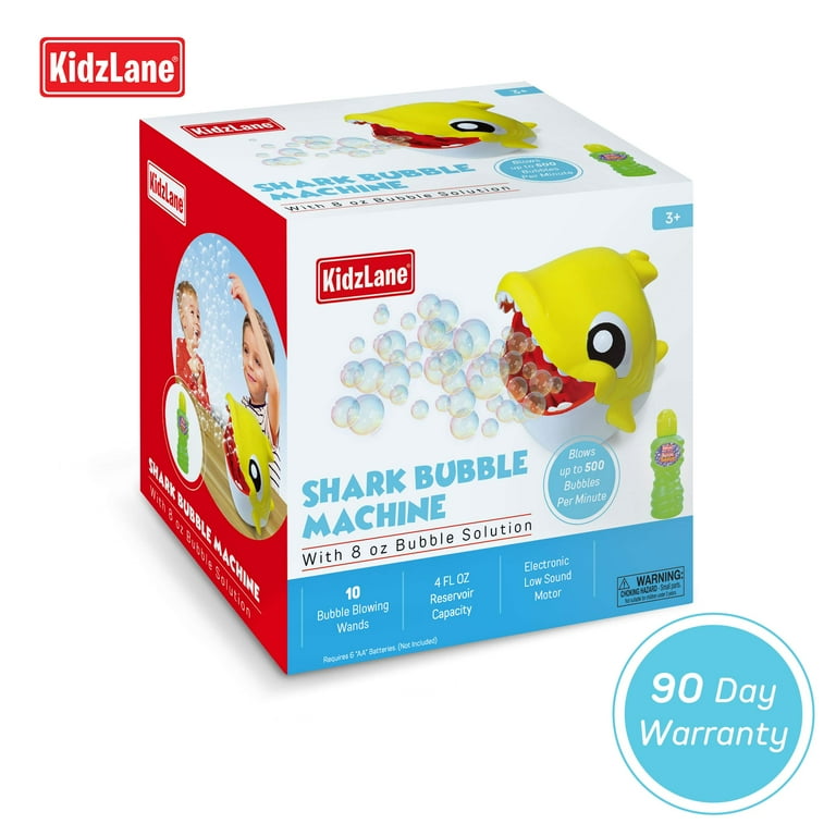 Kidzlane Shark Bubble Blower Toy - Automatic Maker for Kids