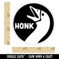 thumbnail image 2 of Goose Honk Laugh Self-Inking Rubber Stamp Ink Stamper - Fuchsia Ink - Small 3/4 Inch, 2 of 7