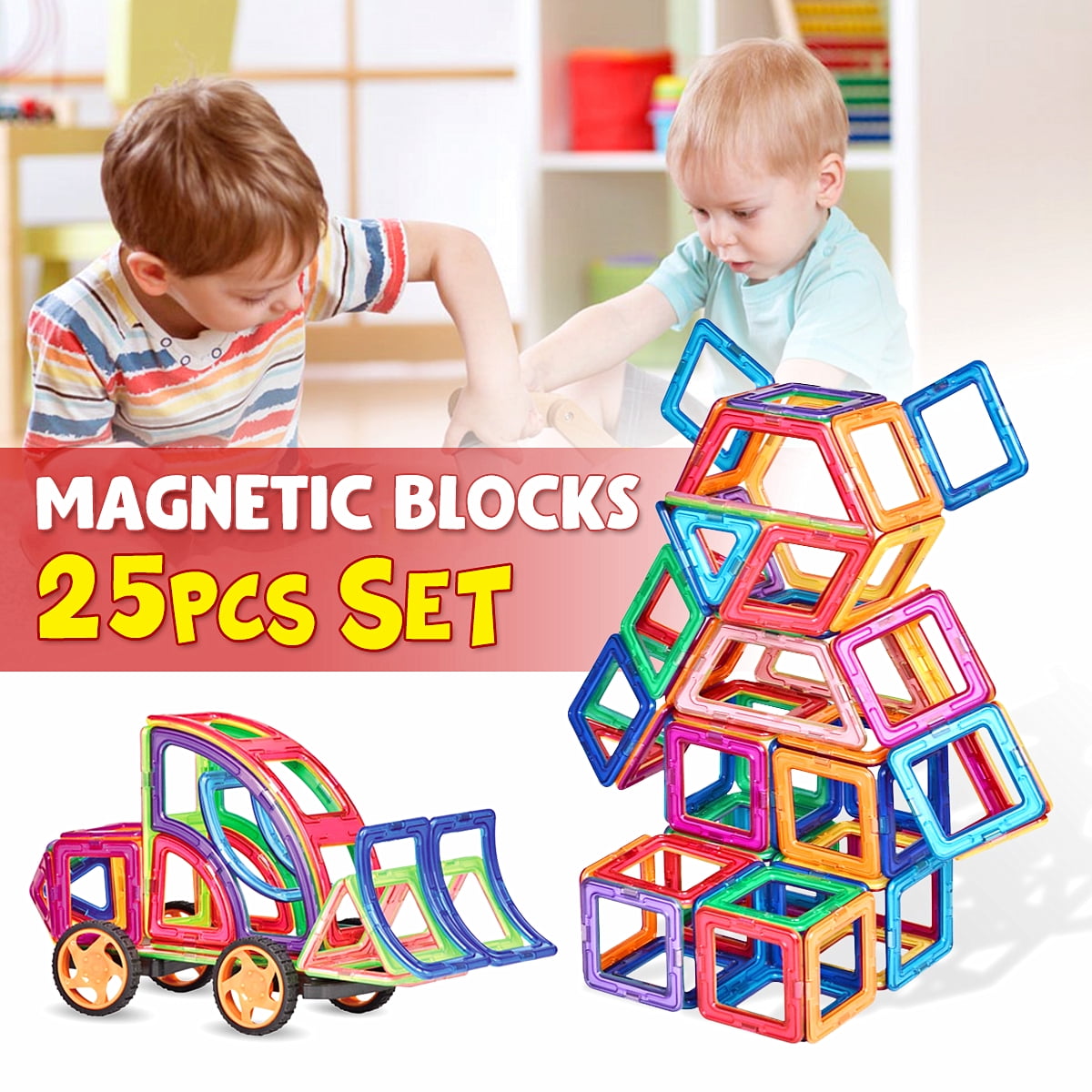 magnetic stacking blocks