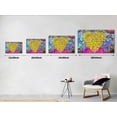 thumbnail image 5 of VELVET Large Banksy Street Decor Poster Canvas Graffiti Wall Art I Loved You Yellow Love Heart Wall Art Canvas Prints and Painting Home Wall Decor Office Graffiti Art Easy to Hang 24x20inch Framed, 5 of 6