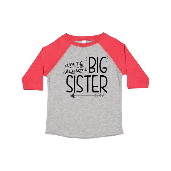 Inktastic I'm the Awesome Big Sister Girls Toddler T-Shirt