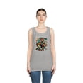 thumbnail image 3 of Unisex Heavy Cotton Tank Top Tiger Pop Art, 3 of 4