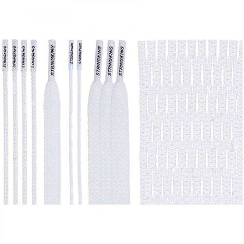 East Coast Dyes 1-Pack Lacrosse Mesh 20mm Semi-Soft Wax Field Mesh Solid Color White 20m-Wht-1P 
