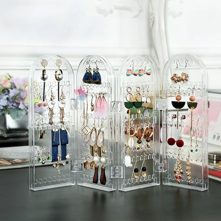 120 240 Holes Earring Holder Foldable Jewelry Display Stand 120 240 Holes Earring Holder Foldable Jewelry Display Stand Organizer