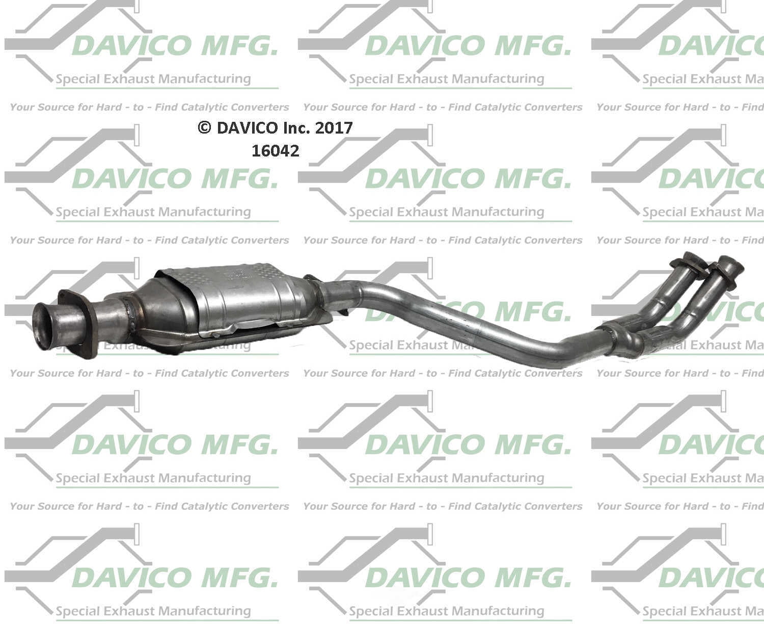 Davico Mfg 16042 Direct-Fit Catalytic Converter